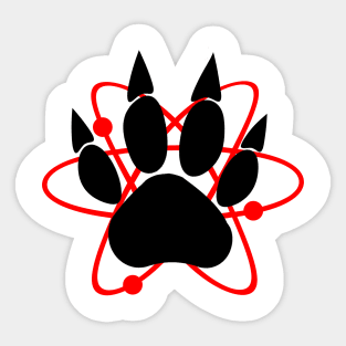 Atomic Paw Sticker